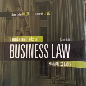 Business💥 Law textbooks